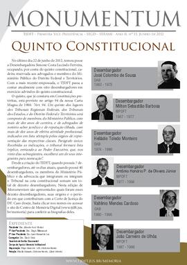 Monumentum - Quinto Constitucional