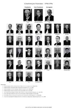 Composição Plenária 1994-1996