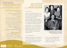 Inventário do Ex-Presidente da República, Juscelino Kubitschek.